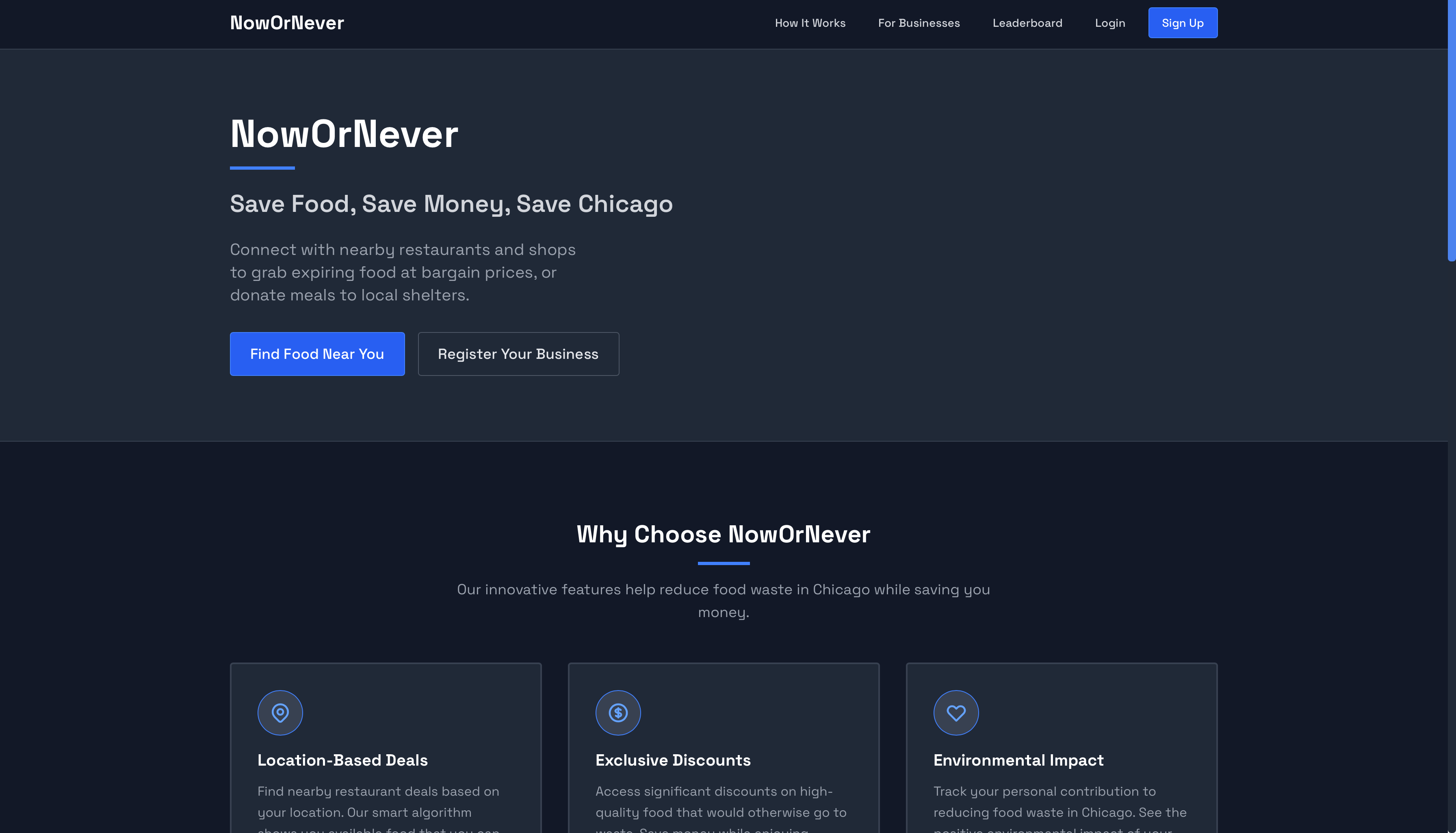 NowOrNever screenshot